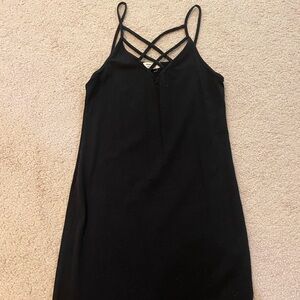 Black body con mini dress